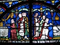 Kanterberijas katedrāles vitrāžas fragments
